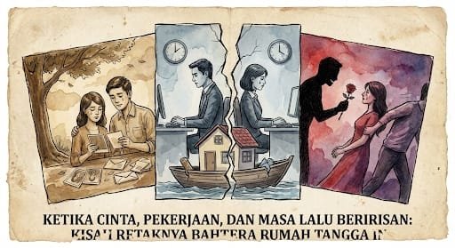 Ketika Cinta, Pekerjaan, dan Masa Lalu Beririsan: Kisah Retaknya Bahtera Rumah Tangga I N