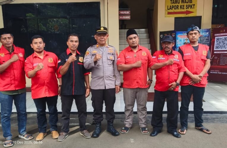 Ormas Madas Sedarah DPC Kota Tanggerang Bersenergi Dengan Polsek