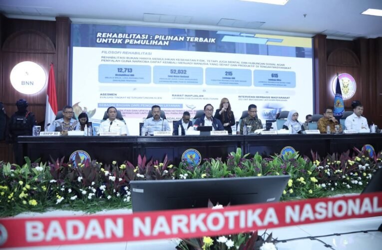 BNN Gelar Konferensi Pers Akhir Tahun 2025, Gelorakan War On Drugs For Humanity.