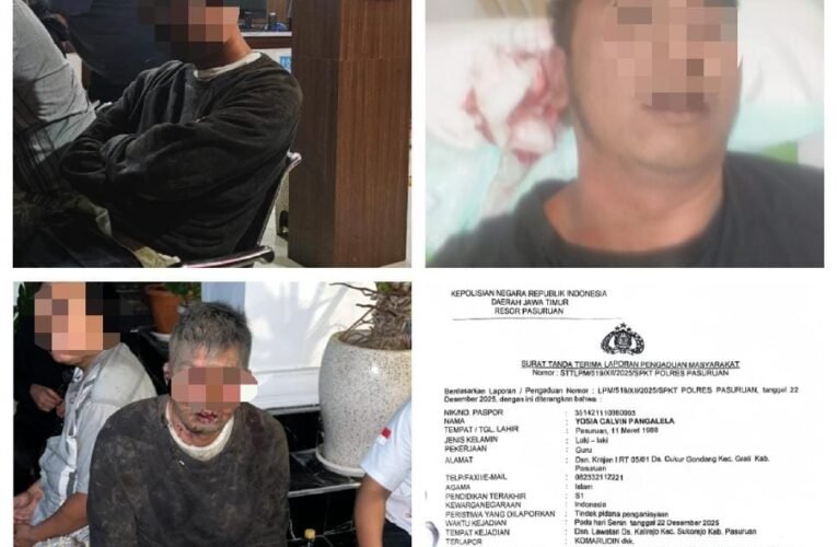 Bentrok Berdarah di Sukorejo Pasuruan, Tujuh Anggota BRN Jadi Korban Penganiayaan Massal