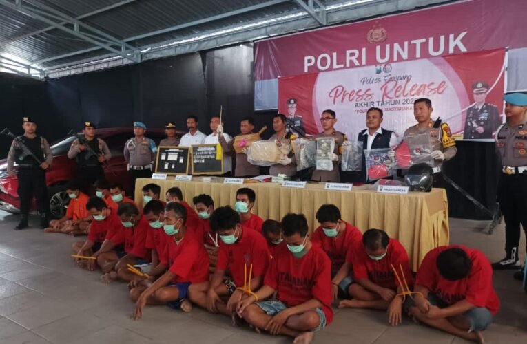 Polres Sampang Ada Di Peringkat Lima Di Akhir Tahun 2025, Kasus Narkoba Di Jawa Timur.