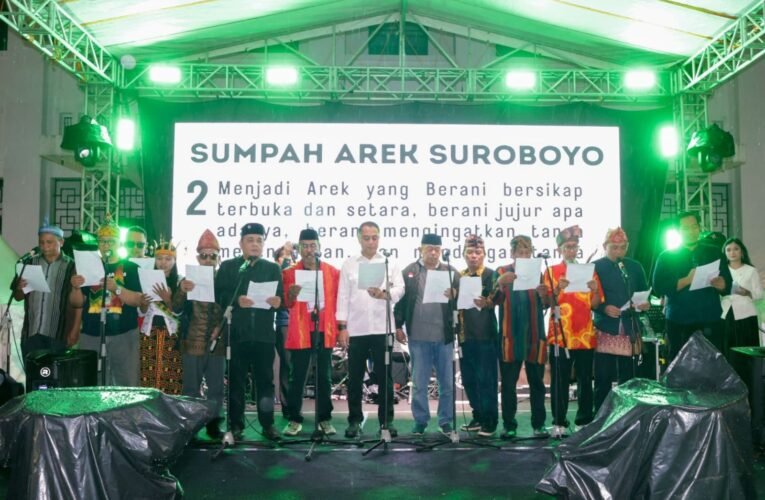 Sumpah 100% Arek Suroboyo’, Wali Kota Eri: Lawan Premanisme