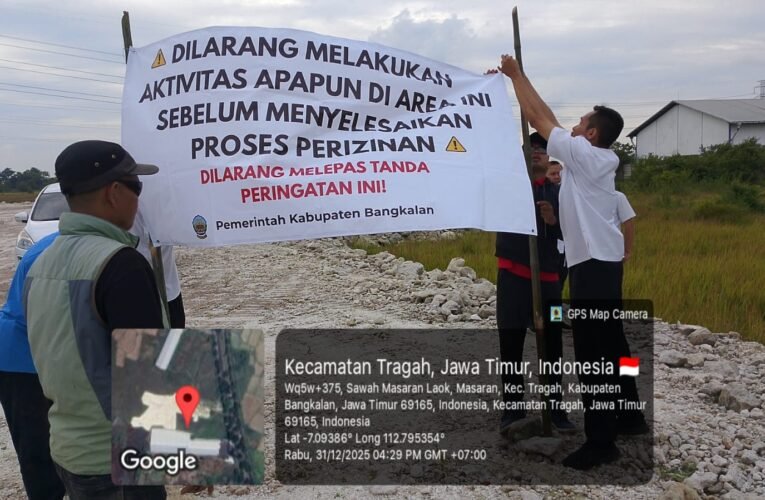 Jika Pemda Terkesan Tutup Mata Alih Fungsi Lahan Sawah Dilindungi Di biarkan Saja RUSTAM Sebagai DPD Bhaskara Indonesia Maju Akan Melaporkan ke POLDA JATIM.
