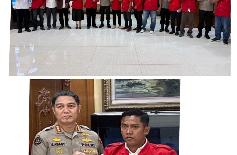 Ketum MADAS Sedarah Moch Taufik S.I.KOM. SH.MH Audeinsi Ke Mapolda Jatim Terkait Salah Tangkap Yang Di Lakukan Oleh Kanitreskrim Jatanras Polres Tuban.