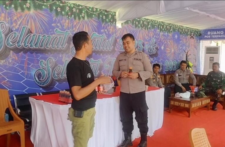 Sinergi dan Kepedulian AWAS, Ketua Cak Jum bersama Anggota AWAS Sapa Petugas Pos Pantau NATARU, Suplay Minuman Berenergi