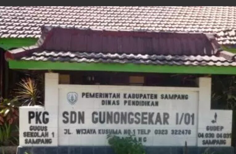 Di Duga Selewengkan Dana Bos, Kepala Sekolah SDN Gunong Sekar 1 Sampang Di Laloporkan Kepolres Sampang Oleh Ormas Komandoham.