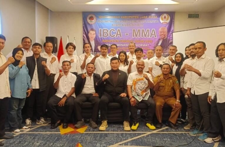 H. Etar Nahkodai IBCA MMA Sidoarjo, Bidik Juara Umum Jatim dan Revolusi Pembinaan Atlet