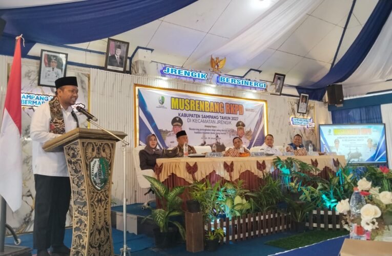 Musrenbang Di Kecamatan Jrengik, Wabup Sampang Tekankan Penguatan SDM dan Infrastruktur Berkelanjutan.