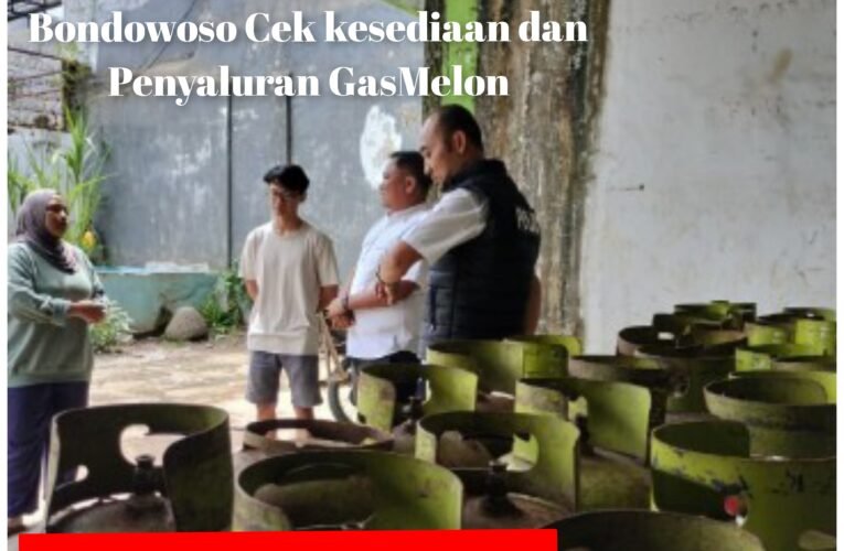 Jelang Ramadhan Polres Bondowoso Cek Ketersediaan dan Penyaluran Gas Melon