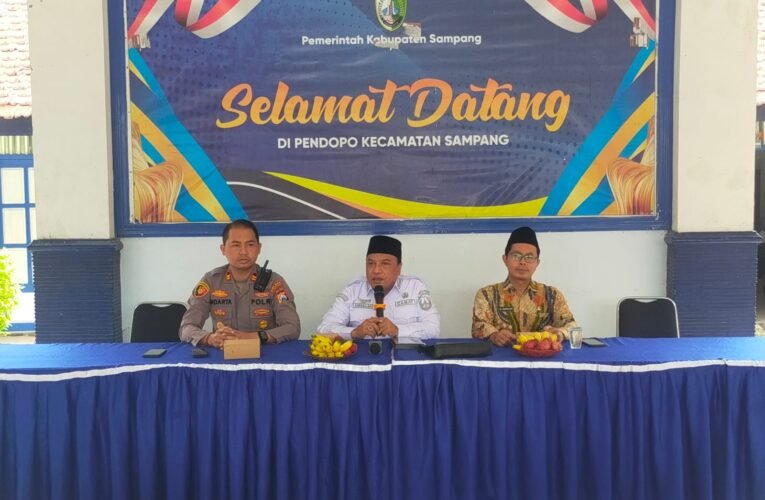 Bulan Puasa Tinggal Menghitung Hari, Kecamatan Sampang Gelar Rapat Kordinasi.