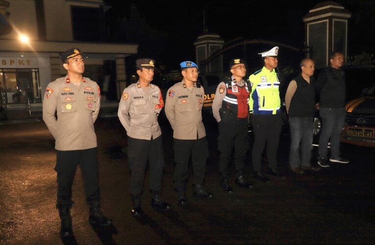 Pastikan Keamanan Tetap Kondusif, Wakapolres Polres Kediri Kota Sidak Piket dan Ruang Tahanan