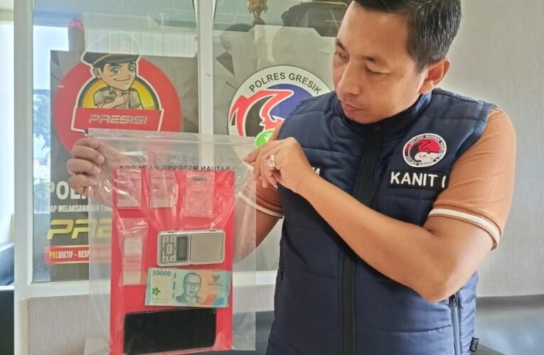 Peredaran Sabu di Pulau Bawean Disikat, Polres Gresik Amankan Pria di Sangkapura Bawean