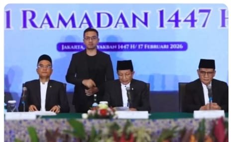 Penetapan 1 Ramadhan 1447.H. Jatuh Pada Hari Kamis 19 Februari 2026.