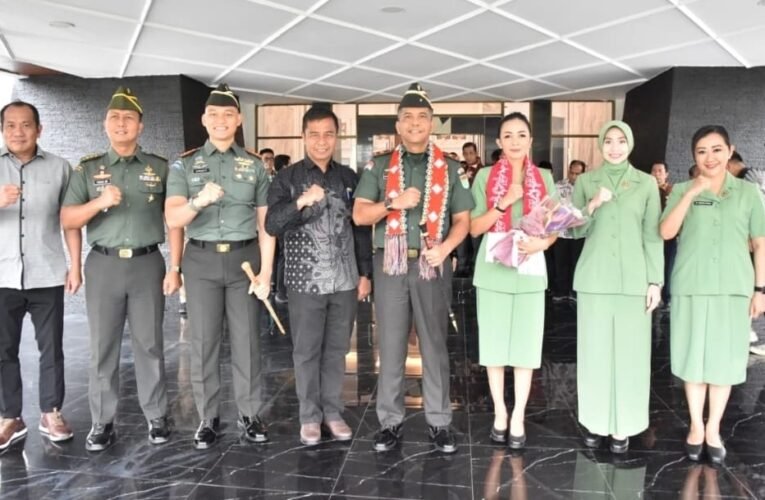 Kunjungan Kerja Danrem 031/WB ke Pemda Kabupaten Kampar