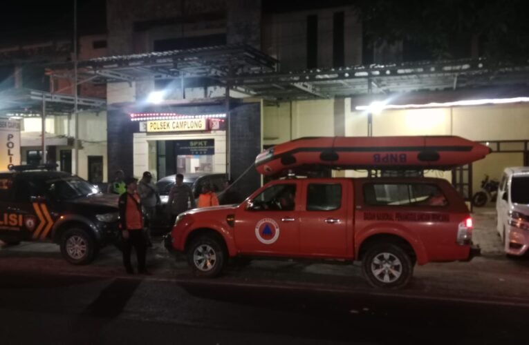 Tiga Bocah Di Camplong Terseret Arus Sungai,Dua Selamat Satu Masih Dalam Pencarian
