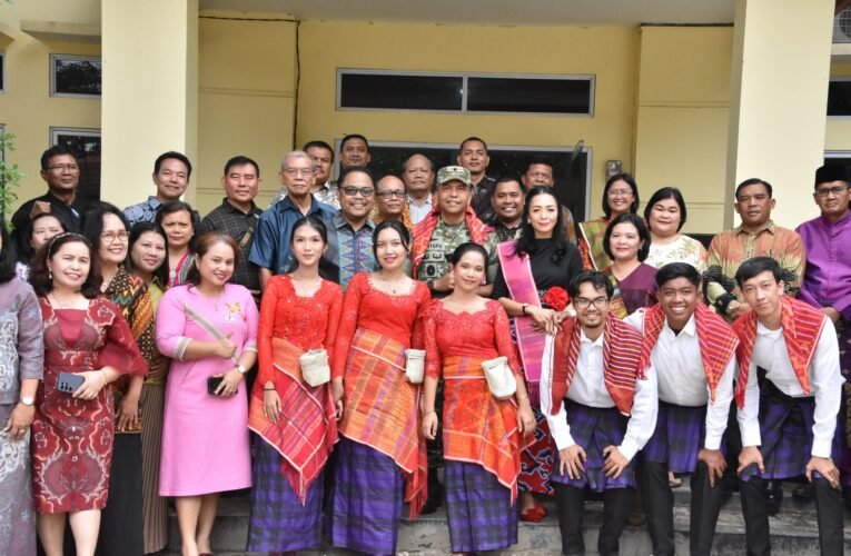 Danrem 031/WB Brigjen TNI Dr Agustatius Sitepu S.Sos.,M.Si., M.Han, Berharap Dukungan Gereja GBKP dalam Penyelesaian Permasalahan Di Kawasan Taman NasionalTesso Nilo(TNTN)