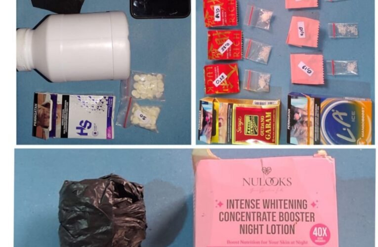 Pengedar Sabu dan Okerbaya Dibekuk, Satresnarkoba Polres Nganjuk Sita 971 Butir Pil LL dan 2,82 Gram Sabu