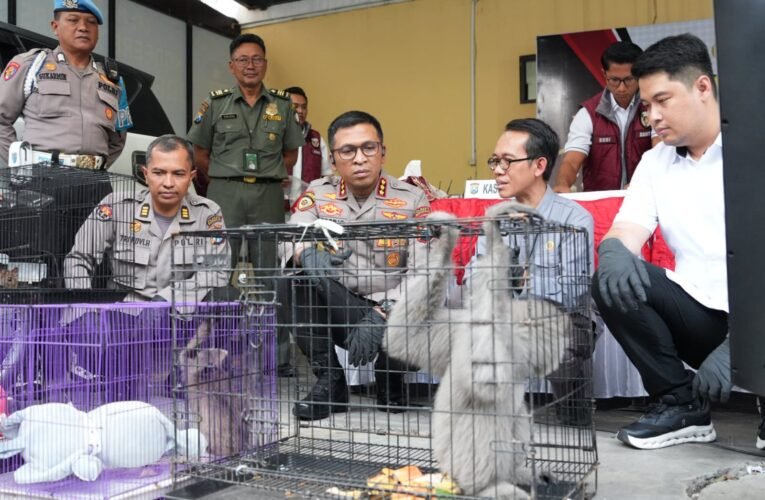 Polresta Sidoarjo Ungkap Perdagangan Ilegal Satwa Lindung Jaringan Internasional