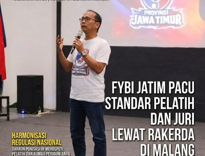 FYBI Jatim Pacu Standar Pelatih dan Juri Lewat Rakerda di Malang