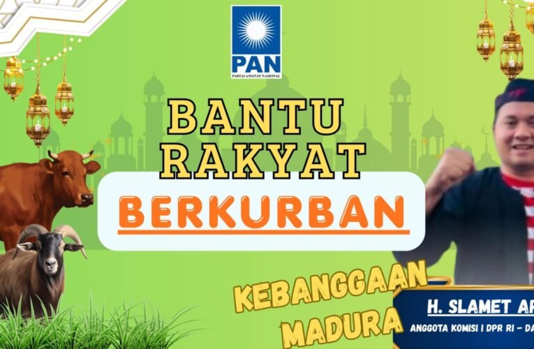 Salurkan 45 Ekor Sapi, Slamet Ariyadi Berbagi Kebahagiaan di Moment Idul Adha