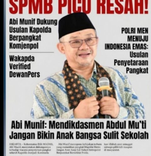 Ketua KAKI Jatim: Mendikdasmen Abdul Mu’ti Jangan Persulit Anak Bangsa Menuntut Ilmu Pengetahuan