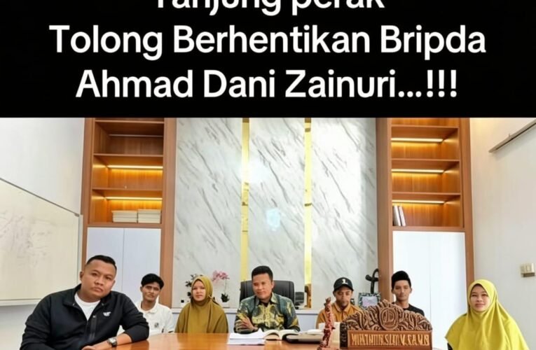 PEMBERHENTIAN BRIPDA AHMAD DANI ZAINURI DISAMPAIKAN KEPADA KAPOLRES PELABUHAN TANJUNG PERAK