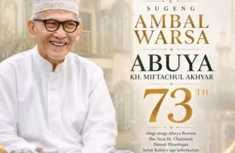 Sugeng Ambal Warsa ke-73 Abuya KH. Miftachul Akhyar, Doa Mengalir dari Berbagai Kalangan