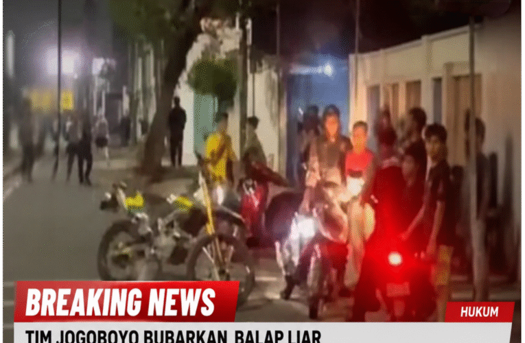 Tim Jogoboyo Bubarkan Balap Liar di Jalan Kenjeran, Dua Pemuda Diamankan