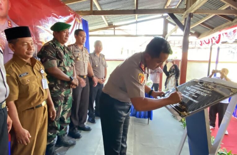 Kapolres Probolinggo Resmikan Renovasi Polsek Bantaran dan Besuk,Tekankan Optimalisasi Pelayanan Publik