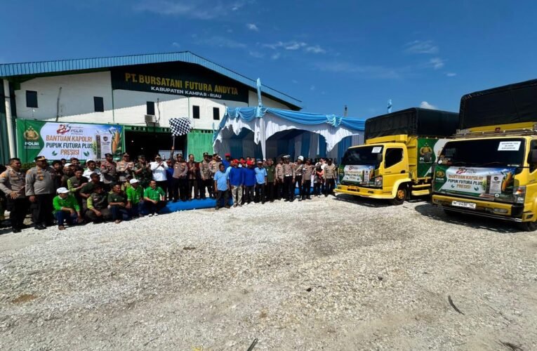 Dari Kampar ke Pasar Global, Kapolri Tinjau Inovasi Pupuk Batu Bara Karya Anak Bangsa